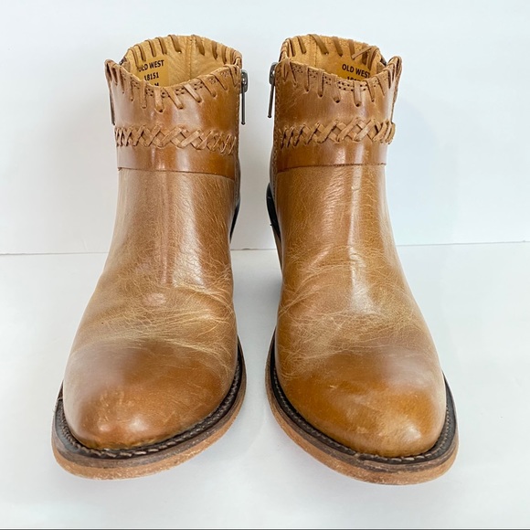 Old West Canyon leather ankle boot - Picture 4 of 8